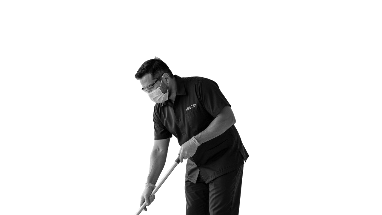 Meister Biomedical Cleaning Services Floor Care Services Staff Member Miguel Gray V4